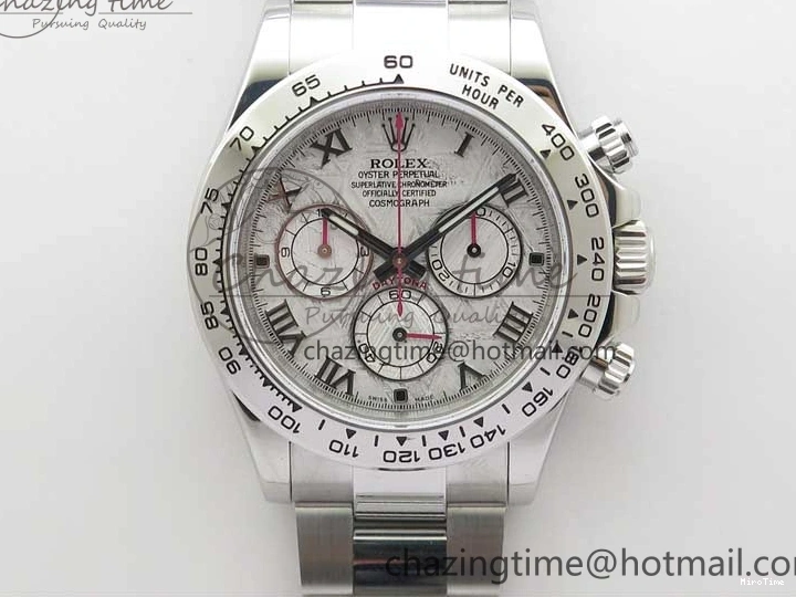 MiroTime 0504 ZeroBulk Daytona 116509 ‘Meteorite’ Noob 1:1 Best Edition 904L SS Case and Bracelet SA4130 V 2608